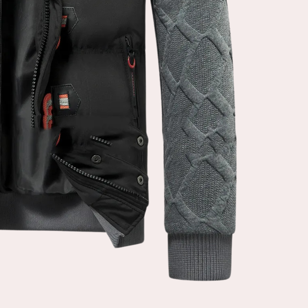 Stylish Insulated Mens Winter Coat - Raphael