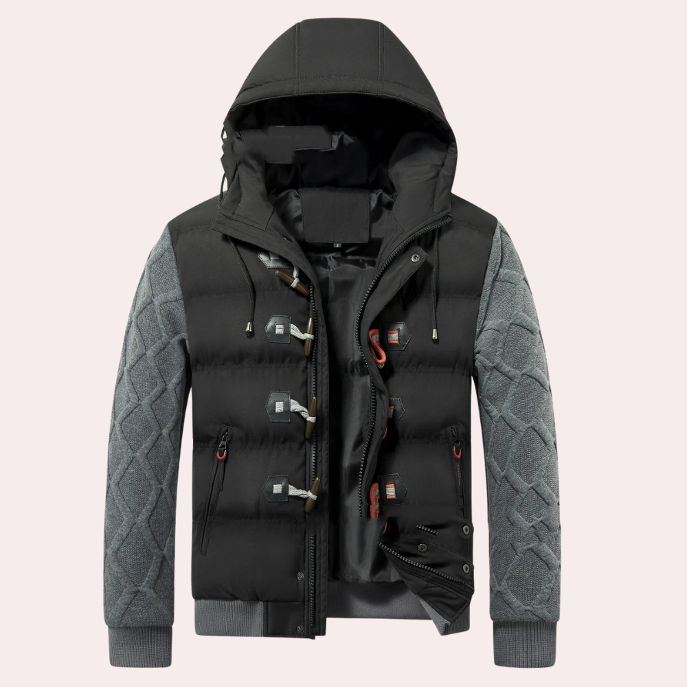 Stylish Insulated Mens Winter Coat - Raphael