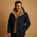 Cozy Mens Parka Jacket with Hood