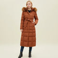 Insulated Long Parka Coat for Women - Soft Warm Winter Jacket